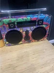 Bumpboxx Ultra Plus Bluetooth Speaker Boombox, Good Condition, Some Wear. Fixed Price $150.00.
