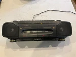 Vtg Soundesign Twin Cassette Player-recorder Am-fm Stereo Combo Model 4749 Blk. Fixed Price $25.00.