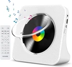 Gueray Portable Bluetooth Music Player Cd Fm Radio Model KC-806 White. Fixed Price $20.00.