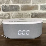 I-box Alarm Clock Radio With Wireless Charging, Bluetooth Speakers, Usb Port,.... Fixed Price $19.49.