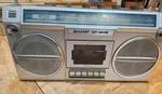 Sharp Gf 4646 Vintage Boom Box Am/fm Radio Cassette Recorder. Fixed Price $39.99.