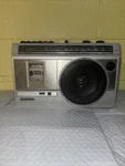 Vintage Sanyo M2820 Cassette Player Recorder Silver Am Fm Radio Not Working. Fixed Price $12.99.