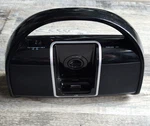 Gpx BI100B Portable Docking System Ipod Speaker Boombox Am/fm Radio Line-in. Fixed Price $15.99.