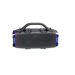Qfx High Powered Dual 3.5" IPX6 Waterproof Boom Box Speaker W/ Led Lights BT-ZX9. Fixed Price $34.99.