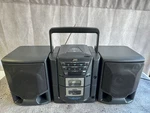 Vintage Jvc PC-X101BK Portable Boombox Cd, Fm, Am,cassette Recorder Player. Fixed Price $95.00.
