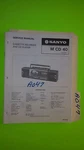 Sanyo Cd 40 Service Manual Original Repair Book Stereo Boombox Radio Player. Fixed Price $35.00.