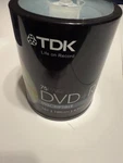 Tdk Recordable /inscriptible Dvds Dvd+r 16X 4.7 Gb 75 Pack - New & Sealed. Fixed Price $14.49.