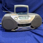 Philips AZ1040 Cassette Cd Radio Boombox And Recorder Tested- All Works. Fixed Price $28.52.