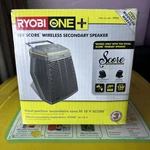 Ryobi P761 18V One+ Score Wireless Secondary Speaker Tool Only New. Fixed Price $35.99.