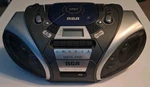 Rca RCD137 Am/fm Radio Cassette Player Portable Boombox Stereo Works- No Cord. Fixed Price $65.45.