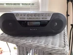 Sony CFD-SO5 Cd Radio Cassette Recorder. Boombox Speaker Barely Used. Fixed Price $225.00.