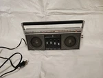Vintage General Electric Mini Boom Box Model #7-2450A Am/fm Radio Working. Fixed Price $31.00.