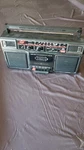 General Electric Boombox Model 3-5452B Radio Recorder Cassette Not Working. Fixed Price $60.00.