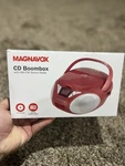 Magnavox MD6924 Cd Boombox With Am/fm Radio, Red Brand New. Fixed Price $29.99.
