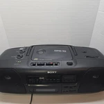 Vtg Sony CFD-10 Cd Cassette-corder Radio Player Portable Boombox Works Read!!. Fixed Price $39.99.