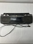 Bass Boost Vintage Boombox Am/fm Stereo Radio Cassette Player Model 3-5624A. Fixed Price $29.99.