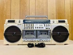 Vintage Mij Sharp GF-787 Double Cassette Boombox Am/fm The Searcher. Fixed Price $768.00.