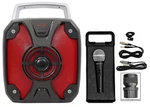 Rockville Rockbox 6.5" Rechargeable Portable Bluetooth Karaoke Speaker+mic. Fixed Price $89.95.