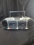 Lakeshore Radio , Dual Cassette Tape Player Boom Box Clean But Needs Help.. Fixed Price $35.00.