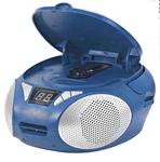 Magnavox MD6924 Portable Blue Top Loading Cd Boombox With Am/fm Radio Tested. Fixed Price $37.99.