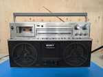 Sony CFS-F5 Boombox 1980 Vintage Cassette Radio Made Japan. Fixed Price $197.19.