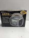 Lifelong Am/fm Radio Cassette Player Auto Stop Silver Stereo Boombox. Fixed Price $29.99.