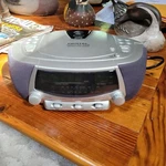 Lenoxx Player Clock Radio Model CDR-190. Fixed Price $20.00.