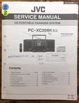 Jvc PC-XC20 Bk Stereo Service Manual *original*. Fixed Price $24.97.