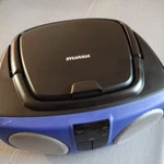 Sylvania SRCD243 Portable Player With Am/fm Radio, Boombox (blue/black). Fixed Price $19.95.