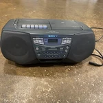 Sony CFD-S22 Portable Stereo Boombox Am Fm Cd Tape Fully Tested Works Great. Fixed Price $60.00.
