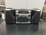 Vintage Koss HG857 Stereo System Cd Cassette Am/fm Boombox W Speakers. Fixed Price $146.25.