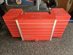 Snap-on KR638 Red Boombox Am/fm Cassette Player & Recorder Band Eq Line-in. Fixed Price $200.00.