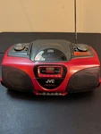 Jvc RC-BX330RD Cassette/cd/am/fm Radio Boombox Without Remote Tested & Works Red. Fixed Price $48.87.