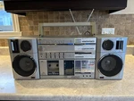Vintage Jvc PC-D55C Boombox Ghettoblaster Receiver Cassette Deck. Fixed Price $358.26.