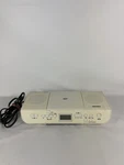 Toshiba Slim And Stylish Body Radio Cd Player White Am Wide-fm TY-C24. Fixed Price $49.99.