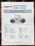 Samsung RCD995 Radio Cassette Service Manual *original*. Fixed Price $19.97.