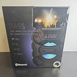 Vibe Mobile Bass Led Wireless Speaker W/smartphone Stand T8. Fixed Price $10.00.