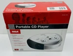 Rca RCD331WH Portable Player With Am/fm Radio (white)-nos. Fixed Price $49.99.