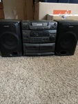 Vintage Aiwa CA-DW300 Stereo With 2 Cassette Decks And Cd Player Working. Fixed Price $115.00.