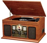 Victrola VTA-200B-MAH ITVS200B 6 In 1 Music Center Bluetooth Cd 3SPEED Turntable. Fixed Price $109.25.