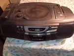 Sharp QT-CD77 Vtg Boombox Portable Stereo Radio Cassette Recorder & Player. Fixed Price $69.99.