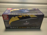 Vintage Wilson Sports Cassette Boombox Am/fm Radio WBB84R New Old Stock. Fixed Price $65.00.