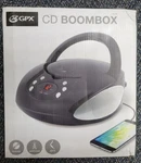 Gpx Portable Top Loading Cd Boombox W/ Am Fm Radio & 3.5MM Line New Open. Fixed Price $19.99.