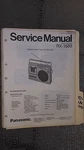 Panasonic RX-1680 Service Manual Original Repair Book Radio Tape Deck Player. Fixed Price $25.00.