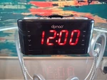 Dpnao/velour Radio Music System Alarm Clock CD/USB/SD/MP3 YW-006 Black Works. Fixed Price $45.00.
