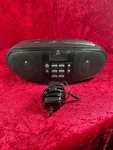 Onn Portable Cd Boombox ONB13AV002 Compact Am/fm Cassette Player Recorder Tested. Fixed Price $18.99.