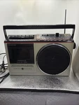 Vintage Am/fm Radio/cassette Recorder Model 3-5244A Works. Fixed Price $54.95.