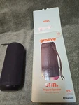 Onn Large Rugged Bluetooth Speaker Grey. Fixed Price $39.99.