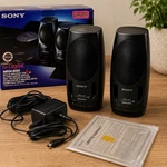 Sony SRS-A41AC Mega Bass Active Speaker System W Box Adapter Tested. Fixed Price $24.99.