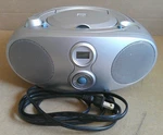 Trutech Model T300-B ( Am Fm Stereo Radio Boombox ) Gray Portable. Fixed Price $39.99.